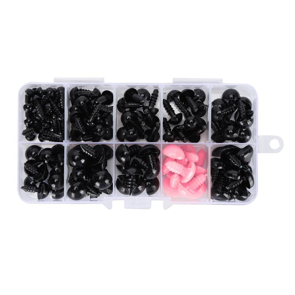 Plastic Eyes Noses Plush Doll Teddy Bear Stuffed Animals Toy DIY Accessories with WashersG