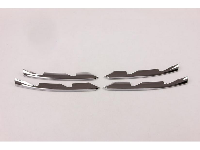 2017 A4L-ABS Front Fog Light Eyebrow Electroplated 4-Piece Decorative Set