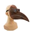 Halloween Plague Doctor Mask Crow Bird Beak Black Death Virus Death Mask Party latex headgear