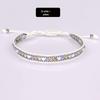 Bohemian Handmade Woven Crystal Beaded Friendship Bracelet for Women