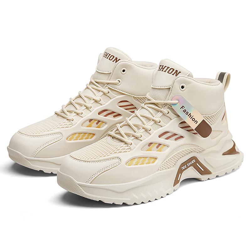 Casual Shoes Men Jogging Daddy Shoes Men Breathable  New Summer White Breathable Sneakers for Men and Women Running Shoes