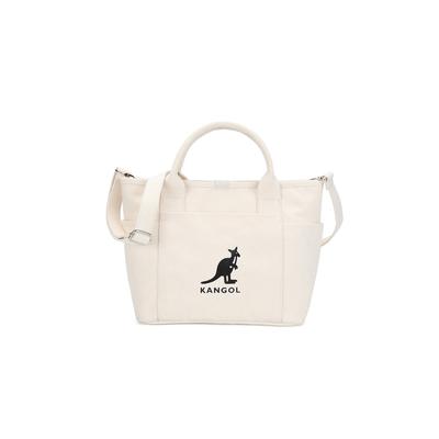 Kangol New Canvas Tote Bag Picnic 3942 Ivory