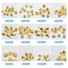 Summer Nail Art Sequins Glitter Nail Art Decals 3D Metal Frame for Shell Sea Starfish Studs on Nails DIY Charm Jewelry 1