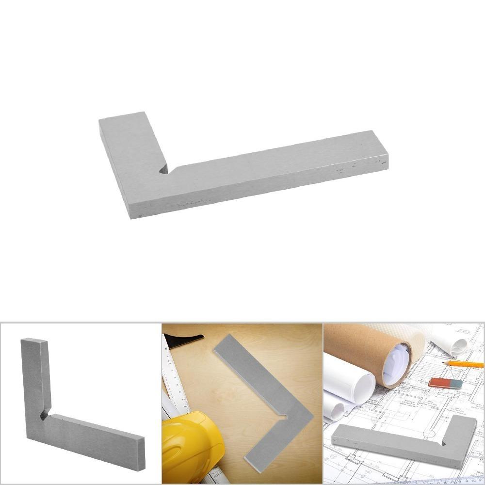 Carbon Steel Machinist Square Accuracy Level 2 Precision Square Right Angle Ruler Machinist 75 × 50 mm