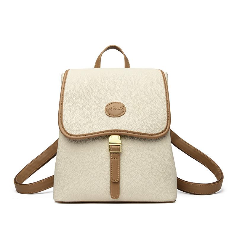 

Модный Повседневный и Свежий Рюкзак через плечо бежевый