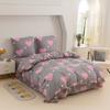 Ropa de cama de algodón 140X200 Corazón Rosa