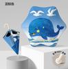 Manufacturer straight pole umbrella wholesale cartoon children umbrella automatic male and female rounded corners anti-poke kindergarten sun shading