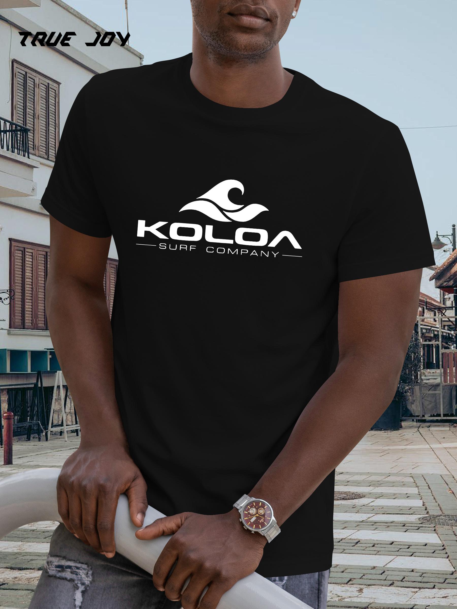 Street Style! KOLOA Surf Logo Print T-shirt XXXXL