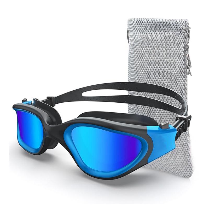 High-Definition Waterproof Anti-Fog Swimming Goggles - Unisex Casual & Professional Style