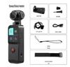 5K HD Anti-Shake Touch Outdoor Cycling Camera with Electric Rotation