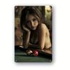 Sexy Girl Metal Tin Sign 20x30 cm for Garage & Workshop Decor