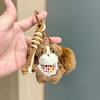 Bear Rabbit Dog Keychain Cat Key Ring Friendship Rabbit Plush Dolls Pendant  Girls
