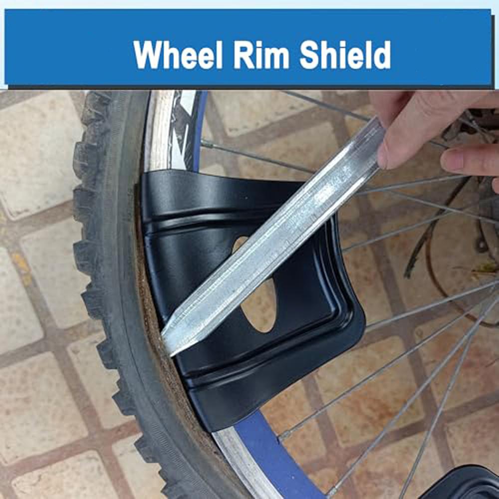 2Pcs Wheel Rim Protectors Universal Tire Installation Guards Edge Savers for Motorcycle Dirt Bike,