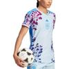 adidas Spain Soccer Jersey Women's Glow Blue HT4315