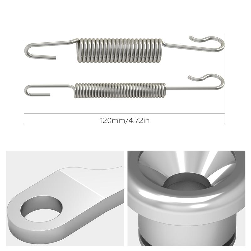For KTM EXC 300 2024 Stainless Steel Kickstand Side Stand Springs Kit EXC 380 EXC-F 350 XC XCW For Husqvarna TE 300 GasGas EC300