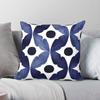 Indigo Blue Henri Matisse Square Pillowcase Polyester Linen Velvet Printed Zip Decorative Room Cushion Case