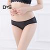 Sexy Transparent Mesh Briefs See Through Solid Color Ultra Thin Low Rise Panties Breathable Girls Underpants Daily Wear