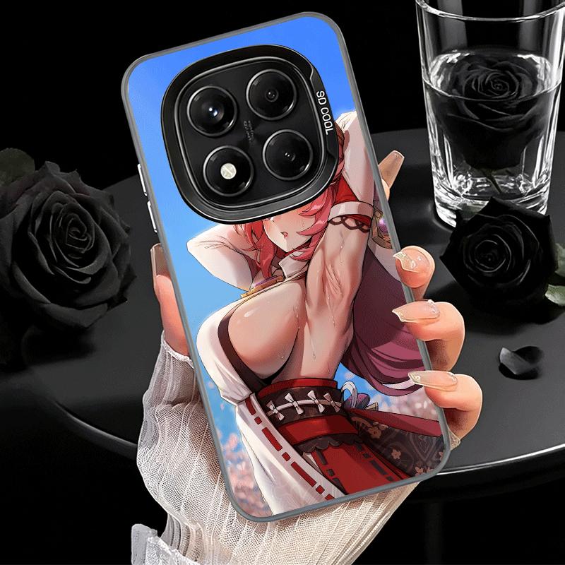 Genshin Impact Yae Miko Soft Phone Case for Xiaomi Redmi Note 13 14 15 Pro Plus 12S 12 11S 11 11T 10S 10 Shockproof Cover Back S