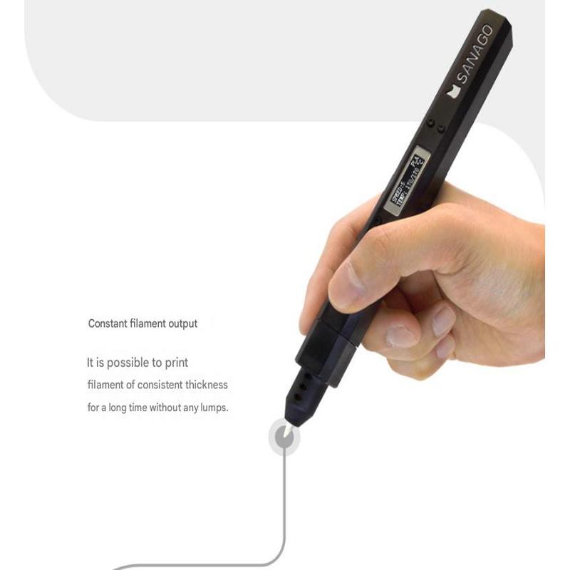 SANAGO New Sanago Premium 3D Pen Set 3 Type Module Replaceable Korean Artists