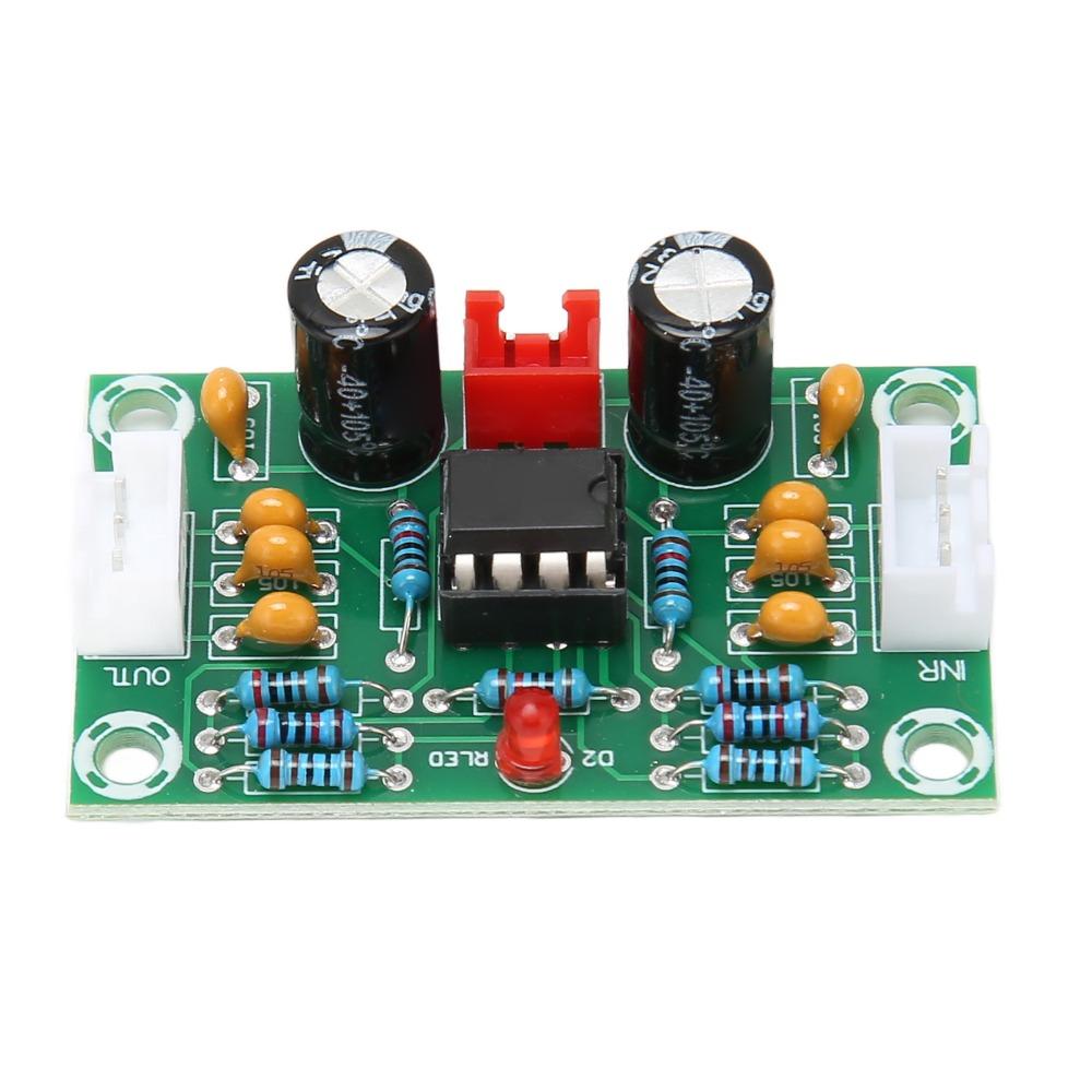 5PCS 5X Dual Channel Sound Operational Preamplifier Board DC12‑30V Power Supply Input NE5532 Amplifier Front Panel