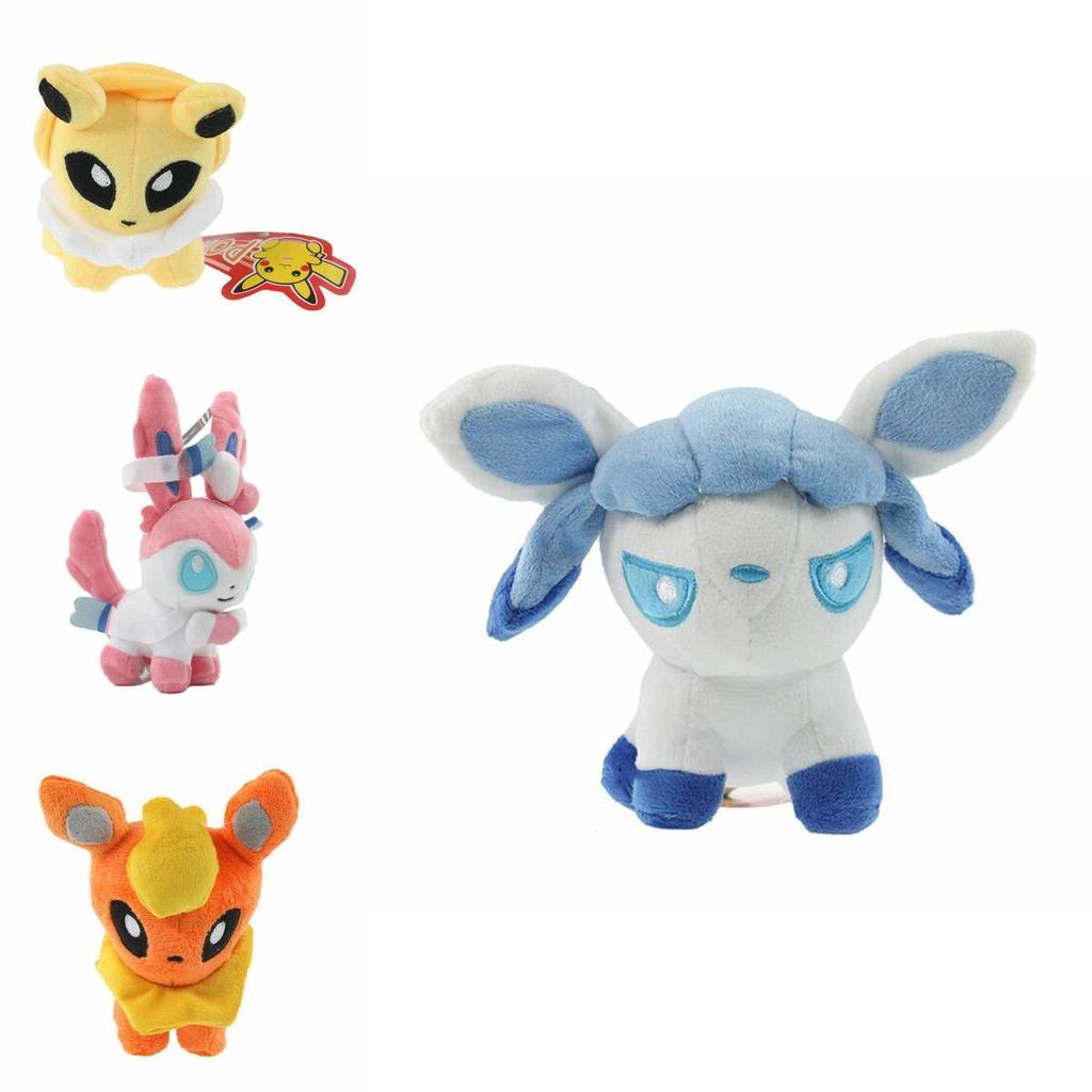 Entzückende Mini 5'' Pokemon Plüschtier Puppenkollektion mit dem niedlichen Evoli und seinen Freunden