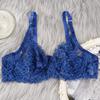 34-40BC Soutien-gorge Transparent à Lacets Intégraux Soutien-gorge Push Up Lingerie Brassière Femme Fine Armature Bralette