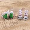 Small Canvas BJD Doll Shoes 3.5CM - Finger Dance Accessories