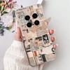 Soft Liquid Silicone Back Cover For Honor Magic 7 Pro Magic6 Lite Magic 5Lite Phone Case Marble Gothic Style Cartoon Clear Coque