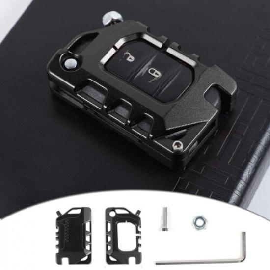 Coque Porte-Clés Coquille Protectrice pour Jeep Wrangler JL Gladiator JT 18+
