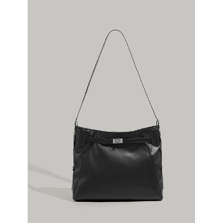 

2024 Autumn New Women s Bag Fashionable Large Capacity Single Shoulder Crossbody Bag Lazy Style Soft Leather Tote Bag for Women