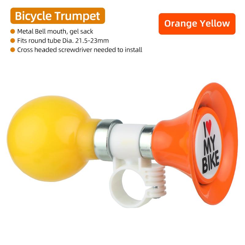

Bicycle Horn Trumpet Scooter Air Sack 4 Color Optional Loudspeaker Handlebar Mount Gel Bag Bell Manual Squeeze Audio Warning