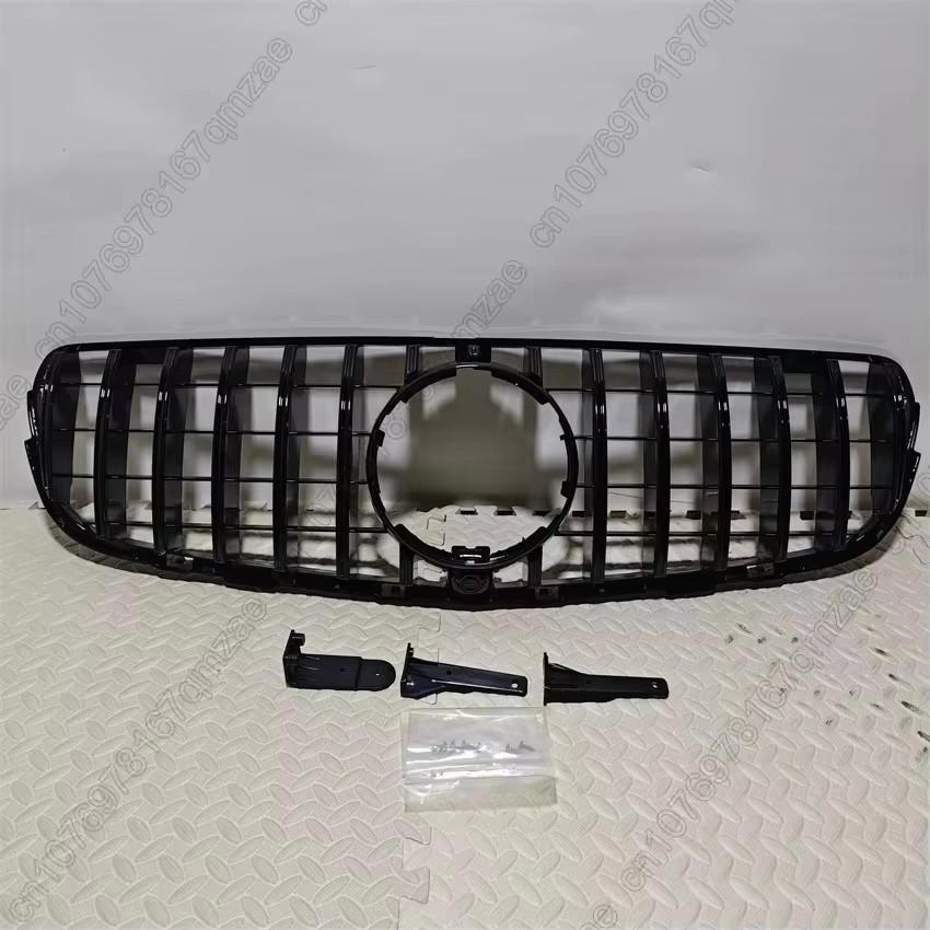 Front Grille Inlet Mesh Bumper Grill Tuning Accessories For Mercedes Benz X253 GLC Class 2015-2019 Replacement Part GT Style