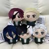 Plush Breaker Wind Keychain Cute Cartoon Girl Backpack Decorative Pendant Gift