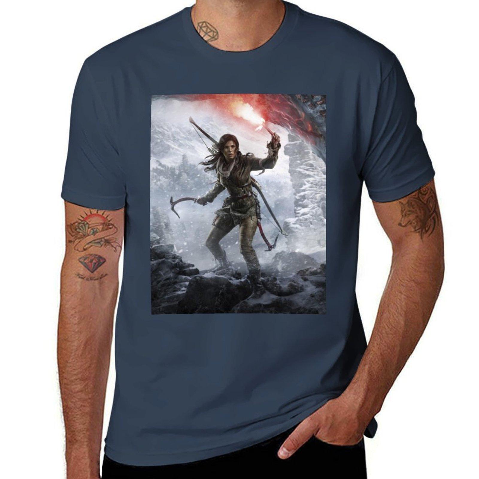 Tomb Raider TShirt Big Size Daily Wear TShirt S