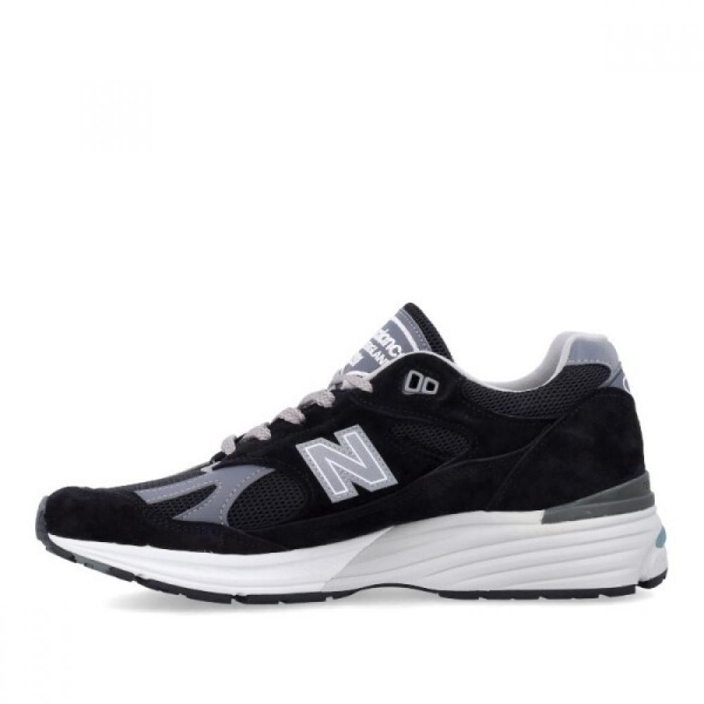 New Balance Black Grey Mesh Sneakers U991bk2 Black