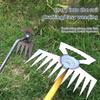 Gardening Weeding Hand Tool Rake Hoe Weeding Multi-purpose Tool Steel Digging Vegetables Grass Shovel Weeding Loosen The Soil