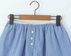 Women's Striped Casual Set: Relaxed Fit Long-Sleeved Shirt, Camisole, and Wide-Leg Pants (Long/Short Options)