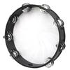 10 Inch Tambourine Colorful Double Row Handbell Hand Drum Early Education Tambourine Drums Percussion Musical Instrument