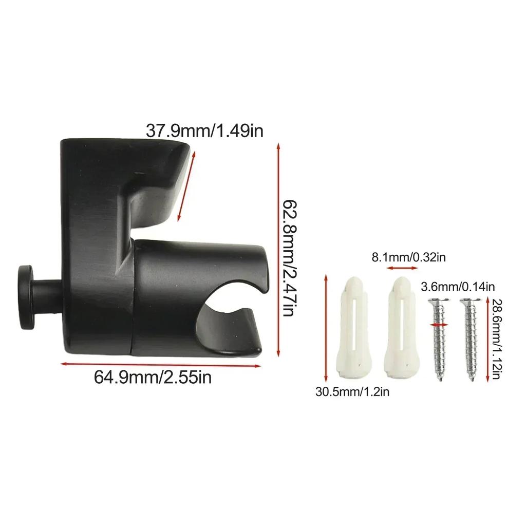 Shower Head Holder Adjustable Shower Rack Lotus Canopy Bracket Handheld Shower Head Bathroom Nozzle Wall Mount Fixed Base