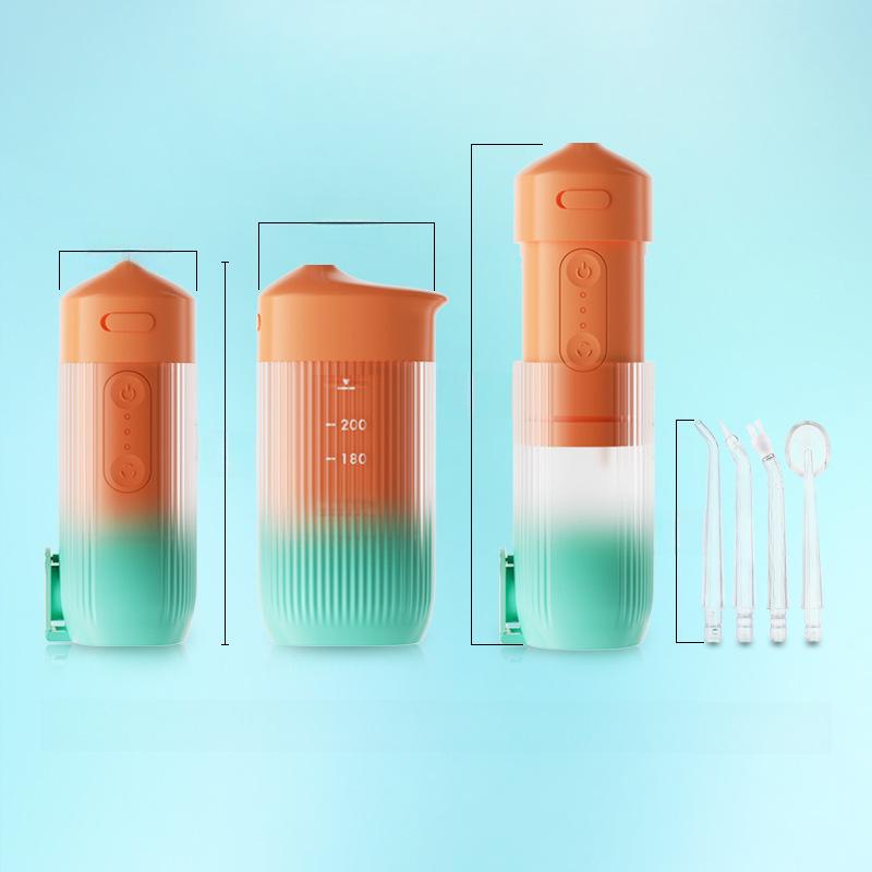 Ultrasonic Portable Oral Water Flosser for Teeth Cleaning and Orthodontic Care