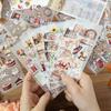 Cross-Border Cuisine: Simple Ins DIY Coffee PET Sticker Book for Scrapbooking