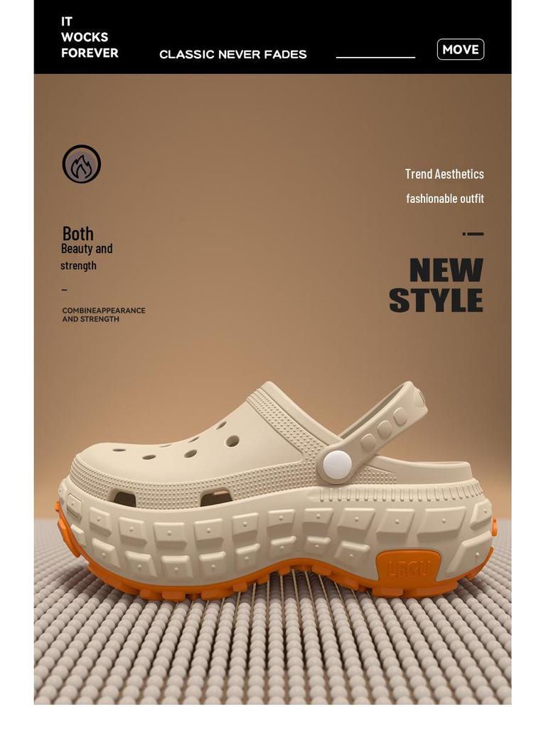 Men's Summer 2025 Breathable Non-Slip Beach & Driving Sandals