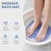 With Suction Cups Shower Foot Scrubber Mat Shower Foot and Back Scrubber Mat  for Daily Bath Use