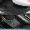 2/4/8PCS Front Rear Door Sill Protector Cover For Tesla Model 3/Y  Carbon Fiber Anti Kick ABS Pedal Guards Inner Strip Threshold