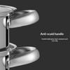 Stainless Steel Single/Double-Layer Steamer Basket Strainer Pot Steaming Grid Thickened Generic Food Steam Rack Home Cooking