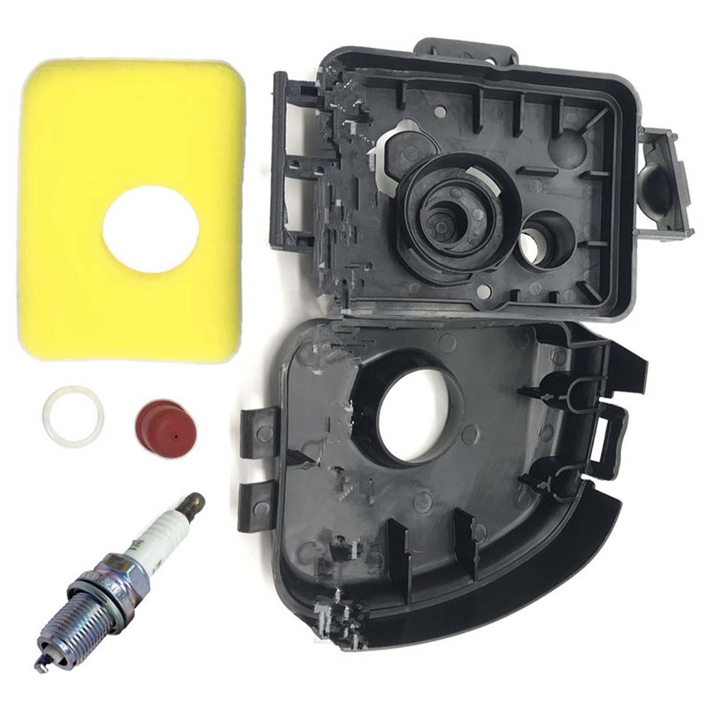 Lawn Mower Engine Maintenance Kit With Air Filter Cover, For Primer Bulb And Spark Tool Compatible With For Troy Models Parts