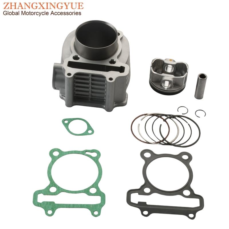 Scooter 62.5mm Big Bore Cylinder Kit For SYM Symphony Sr125 Orbit 125 Jet 4 GR Arab XS 125cc Upgrade 200cc 4 Stroke