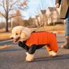 Windproof Dog Jumpsuit Coat Thicken Dog Four Legged Clothing Dog Down Jacket  Autumn Winter