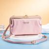 Women's Crossbody Bag Simple and Versatile Coin Purse Large-capacity Long Zipper Mobile Phone Bag Creative Single-shoulder Bag