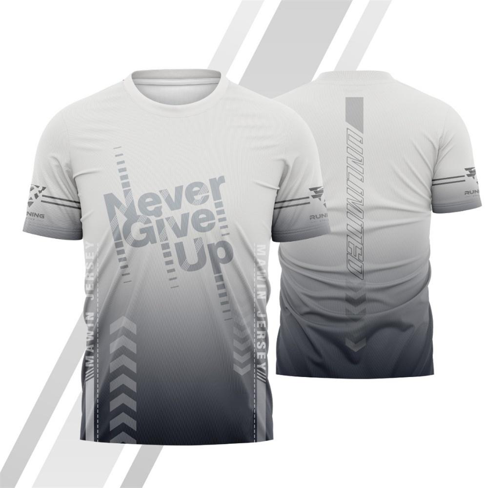 

Running Sports 3D Printing Summer Unisex Short Sleeve T-Shirt Outdoor Fitness Sport Quick Drying Loose Y2k Comfortable Clothes S